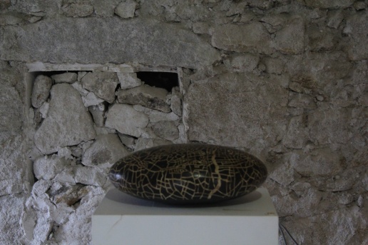 Michelle Byrne: Ennis - Kilkenny limestone, plaster, 12 x 35 x 25cm