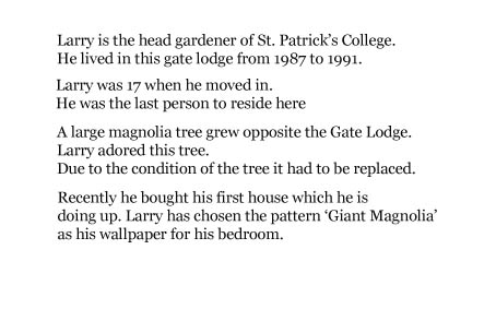 larry's tree info